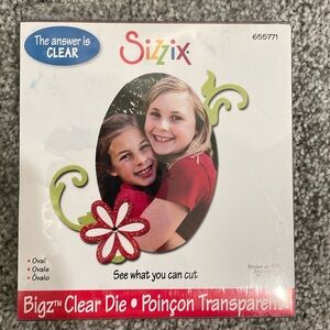 Sizzix | Oval | Bigz Clear Die | New